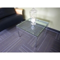 Modern Glass top Reception / End Table